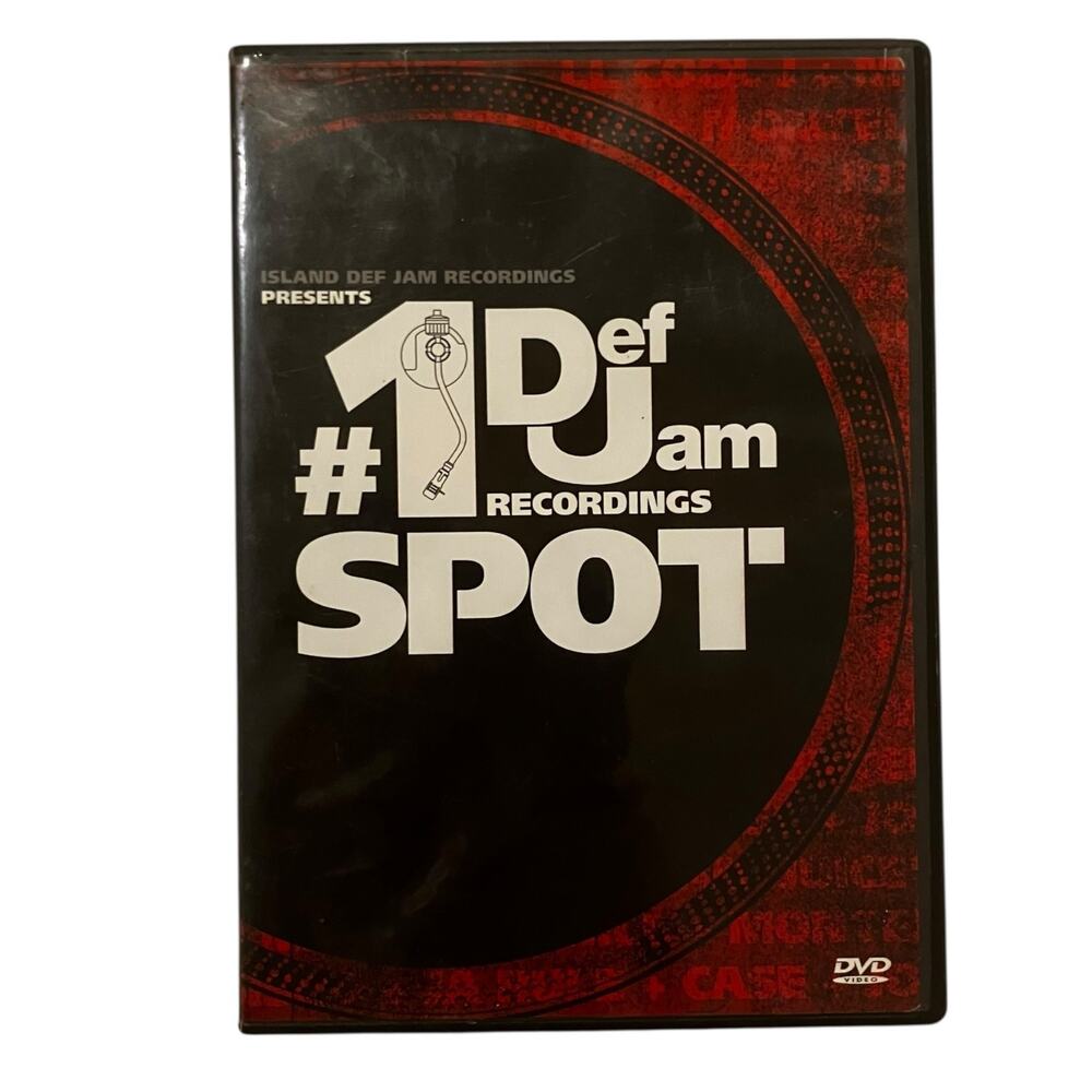 Def Jam Recordings #1 Spot DVD Hip Hop R&B Music Video Compilation Disc